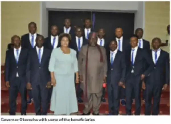 Gov. Rochas Okorocha Makes 305 Youths Millionaires (Photos)